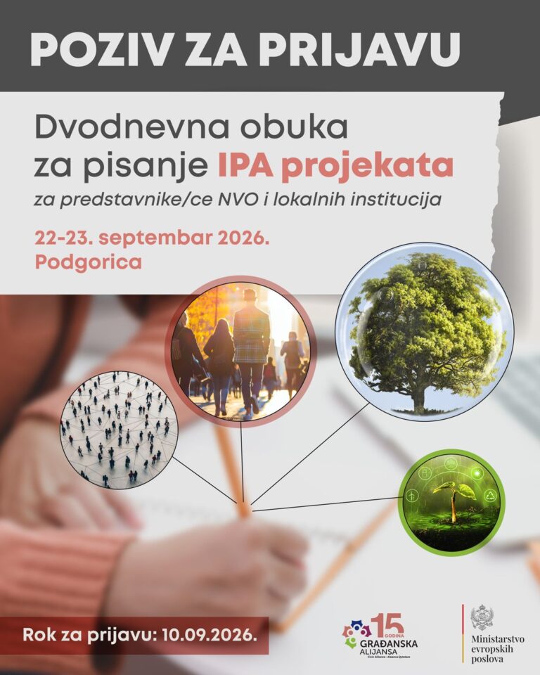 Prijava za IPA obuku